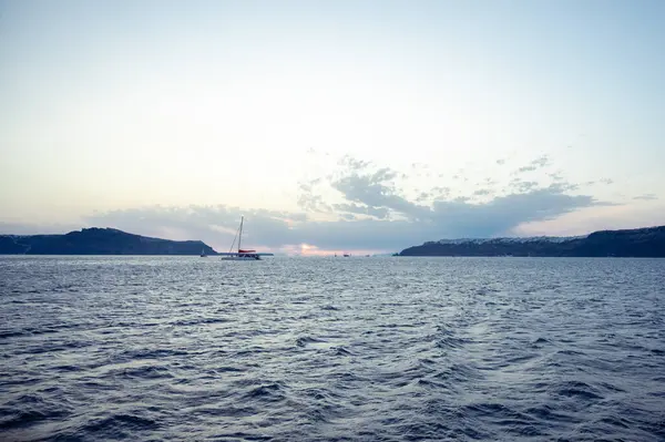 Denizde gün batımı 