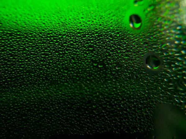 Arka plan ve doku, şişedeki su buharını kapat.