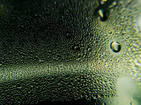 Arka plan ve doku, şişedeki su buharını kapat.