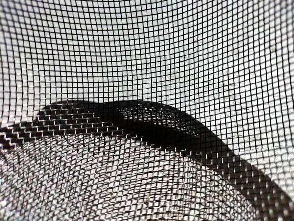 Metal ağın arkaplan dokusu olarak yakın plan görüntüsü