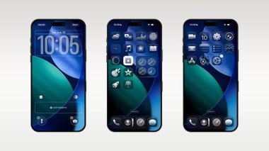 En son iPhone iOS 26 Beta sürümü Sıvı Cam Efekti ve Geliştirilmiş Kullanım Kullanımı Tasarımı