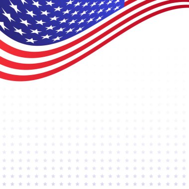 4 Temmuz Bağımsızlık Günü Amerikan Bayrağı Arkaplanı