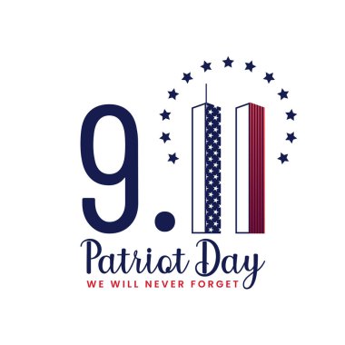 Vatanseverlik Günü tipografi geçmişi, 11 Eylül anısına. 9-11 Asla Unutmayacağız