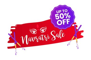 Navratri Satış Şablonu Tamamen Düzenlenebilir