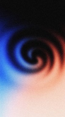 Mavi turuncu, kırmızı renkli, desenli, kumlu arka plan duvar kağıdının dalgalı ve soyut gradyan arkaplanı