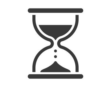 Kum saati ikonu. Kum saati, kum saati, kum saati, kum kabartması..