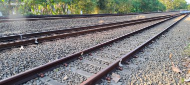 Endonezya 'da Demiryolu İzleri