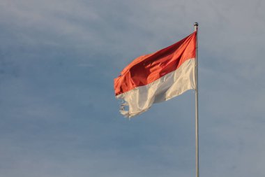 Indonesian Flag, The Red and white Flag, national symbol of Indonesia.