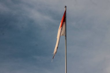Indonesian Flag, The Red and white Flag, national symbol of Indonesia.