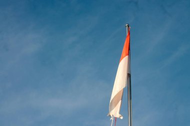 Indonesian Flag, The Red and white Flag, national symbol of Indonesia.
