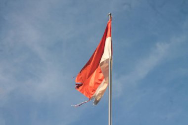 Indonesian Flag, The Red and white Flag, national symbol of Indonesia.