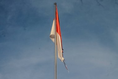 Indonesian Flag, The Red and white Flag, national symbol of Indonesia.
