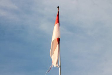 Indonesian Flag, The Red and white Flag, national symbol of Indonesia.