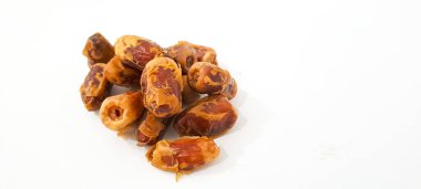 Beyaz arka plan üzerinde izole meyve tarihi