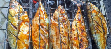 ızgarada Balık Pişirme