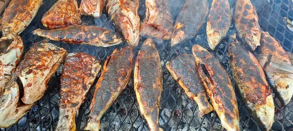 ızgarada Balık Pişirme