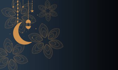 ramadan kareem background banner vector set with luxury ornament ramadan eid mubarak background