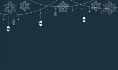 ramadan kareem background banner vector set with luxury ornament ramadan eid mubarak background