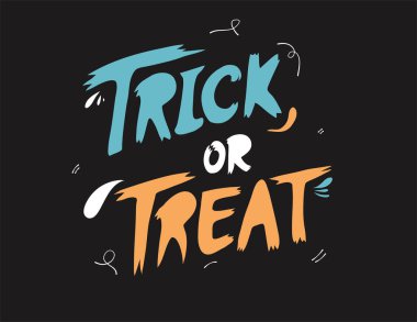 Cadılar Bayramı parti vektör tasarımı Mutlu Cadılar Bayramı kutlaması metni hayalet kafatası ve balkabağı unsurları ile 