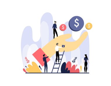 International day of charity hand drawn illustration vector design