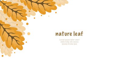 autumn leaves background for hello autumn event design