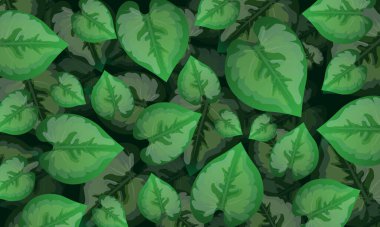 Doğa Yaprakları İniş Sayfası Tasarımı ve Arkaplanı