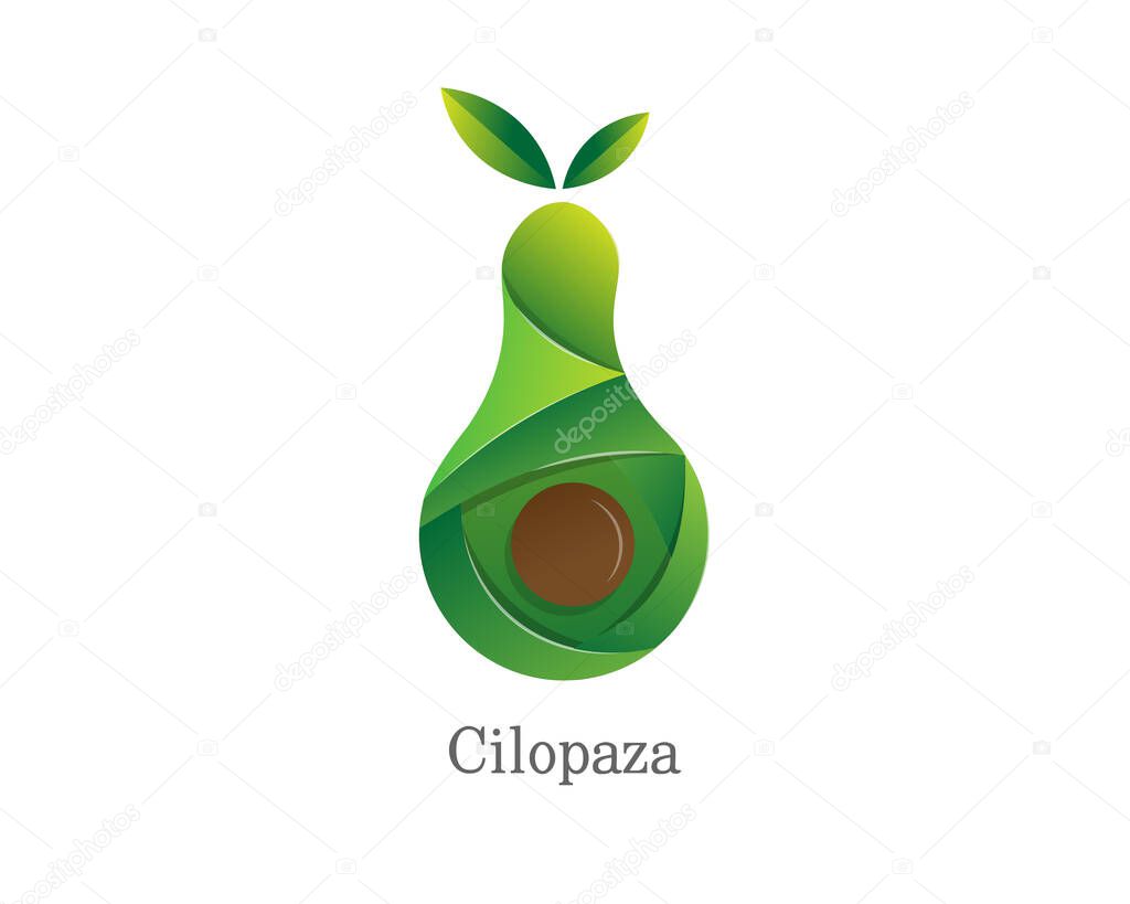 Avocado Logo Design vector