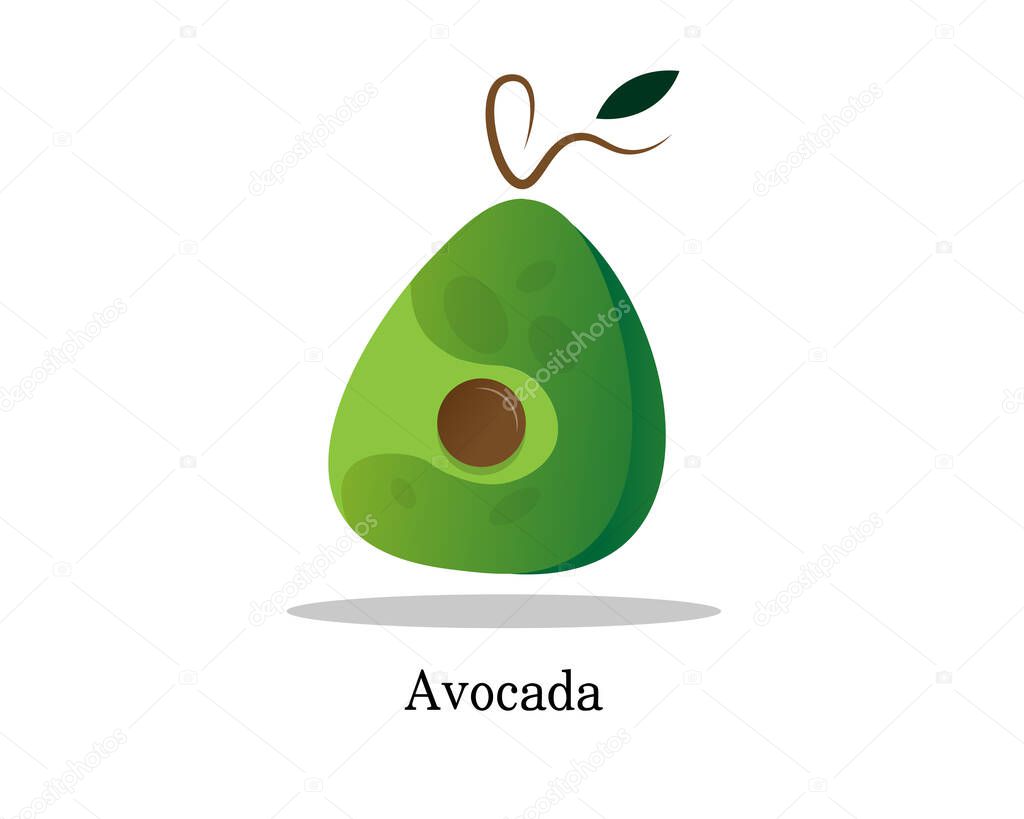 Avocado Logo Design vector