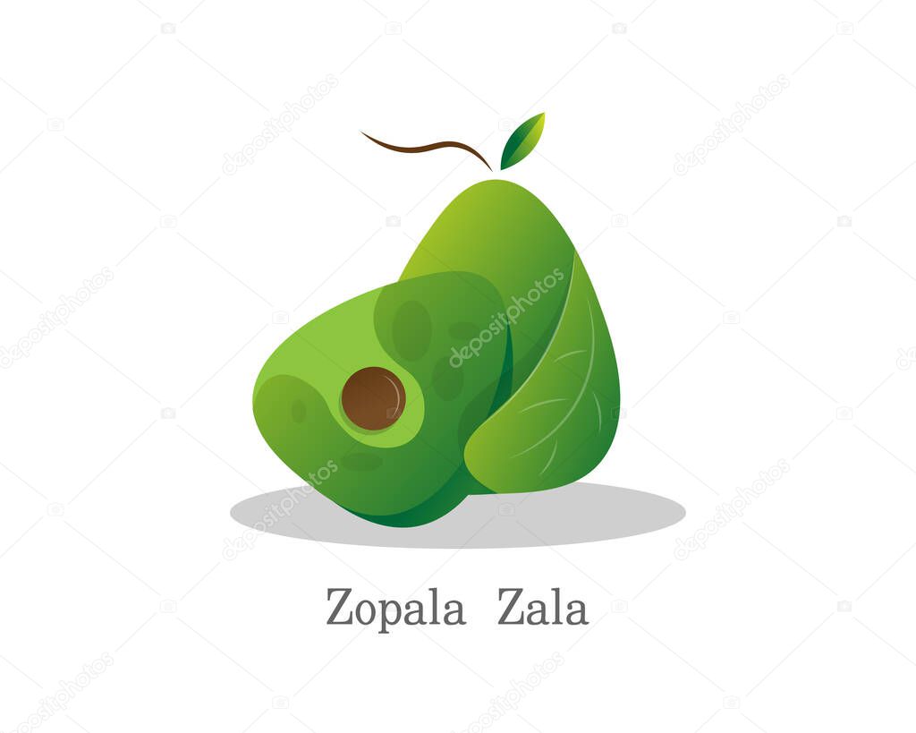 Avocado Logo Design vector