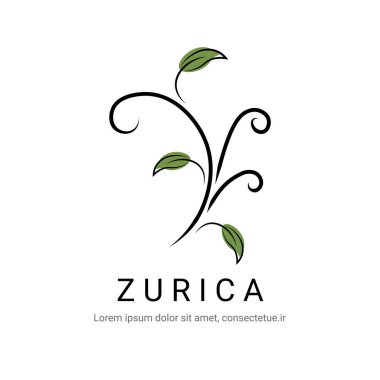 Çevre Doğal Logosu Yeşil ve Sürdürülebilir Tasarım