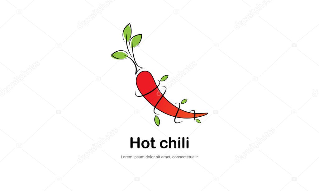Hot Chili Logo - Spicy and Bold Design