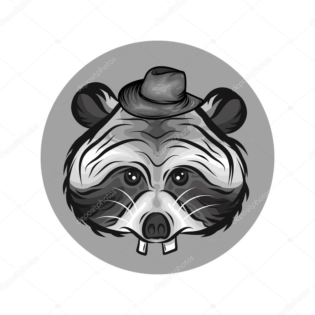 Raccoon Logo - Clever, Playful, and Nature-Inspired Design