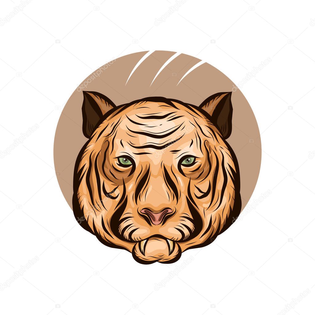 Tiger Logo - Powerful, Fierce, and Bold Design