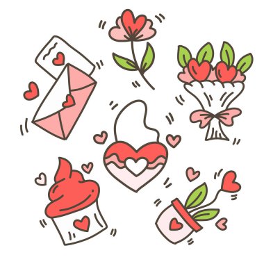 Sevgililer Günü El Kukusu Dekoru Paketi