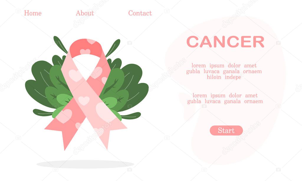 Cancer Awareness Logo and Design for Support and Advocacy