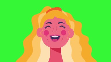 Dünya, kadınların kahkahalarla güldüğü yeşil ekran video günü