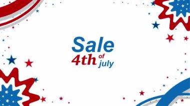 Bağımsızlık Günü bayrağı tasarımı vektör illüstrasyonu