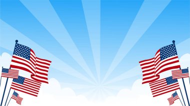 ABD Bağımsızlık günü arka plan