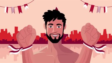 Endonezya 'nın Bağımsızlık Günü' nün coşkulu ruhunu güçlü görseller, vatansever müzikler ve ulusun kırmızı ve beyaz gururuyla kutlayın.