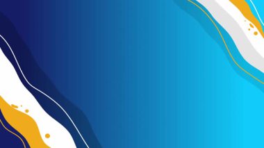 Dalgalı çizgilerle soyut renkli arkaplan, hareket desenli vektör çizimi ve parlayan desenli desen.