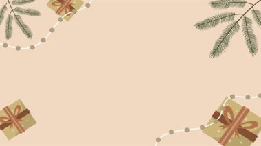 vektör Noel tebrik kartı