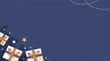 mutlu yeni yıl ve merry christmas arka plan