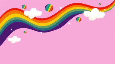 Yıldızlı ve çizgili gökkuşağı