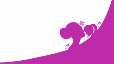 Çiçekle soyut arkaplan