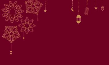 Ramazan Kareem, tebrik arka plan.