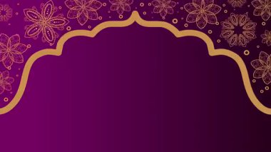 Ramazan Kareem 'in geçmiş hayatınız kutlu olsun. vektör illüstrasyonu