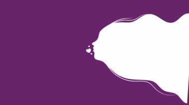 Bir fırçayla arkaplanın vektör illüstrasyonu