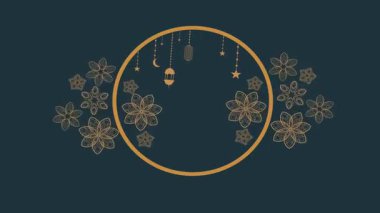 Yılbaşı ağacı, kar taneleri ve karanlık bir arka planda yıldızlar.