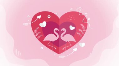 Kalpli soyut arkaplan.