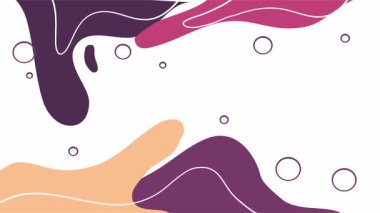 soyut geometrik şekiller, vektör arkaplanı